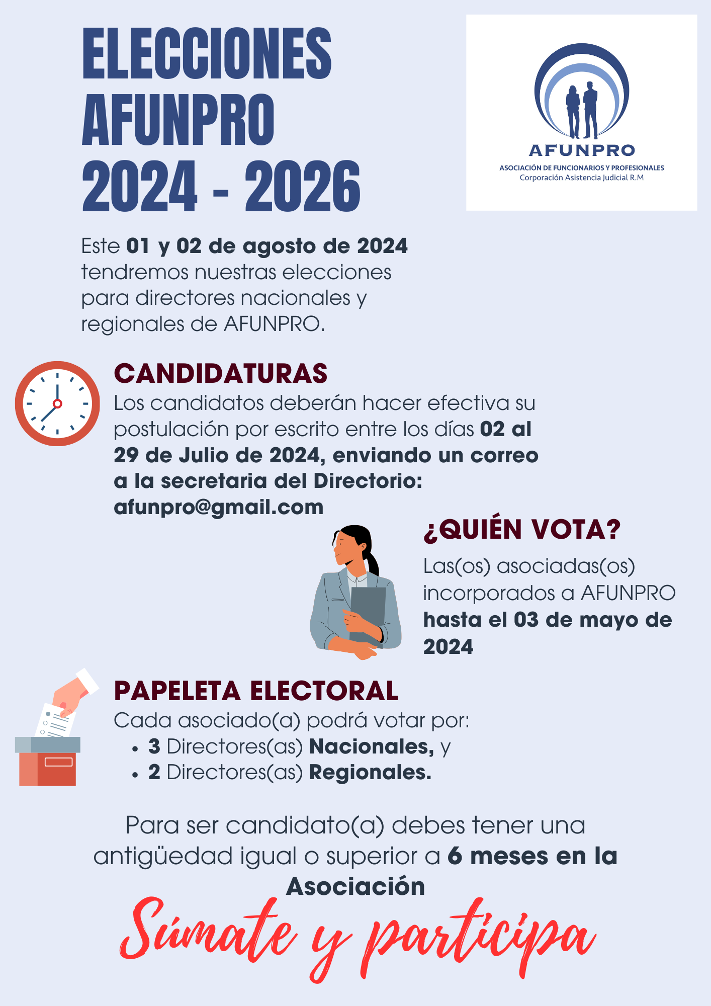 afiche elecciones