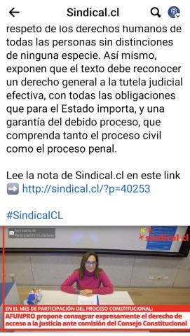 sindical cl