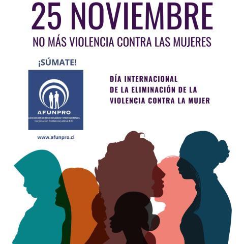 25 nov - No violencia contra la mujer