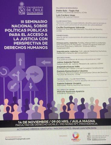 seminario nacional FENADAJ