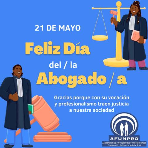 Feliz dia del abogado/a